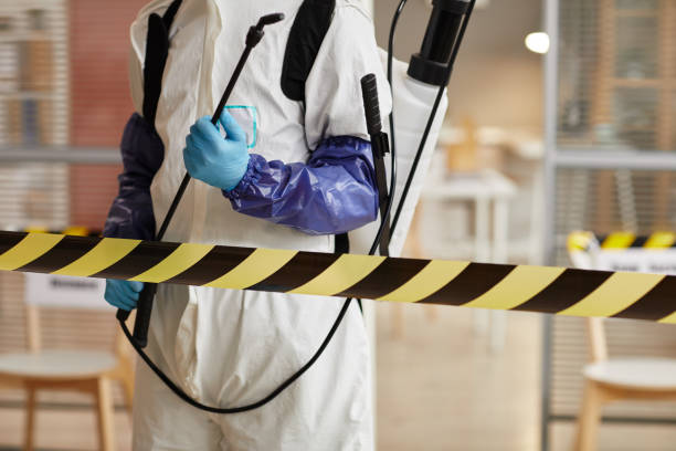 Professional Biohazard Cleanup technician working in Franklin, TN
